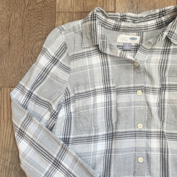 Old navy flannel womens size S - Picture 3 of 4